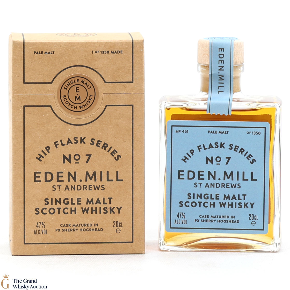 Eden Mill - Hip Flask Series - No.7 Pale Malt (20cl)