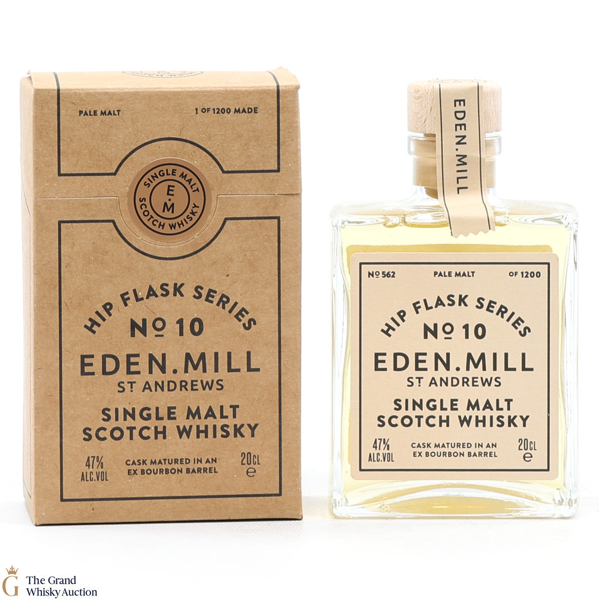 Eden Mill - Hip Flask Series - No.10 Pale Malt (20cl)