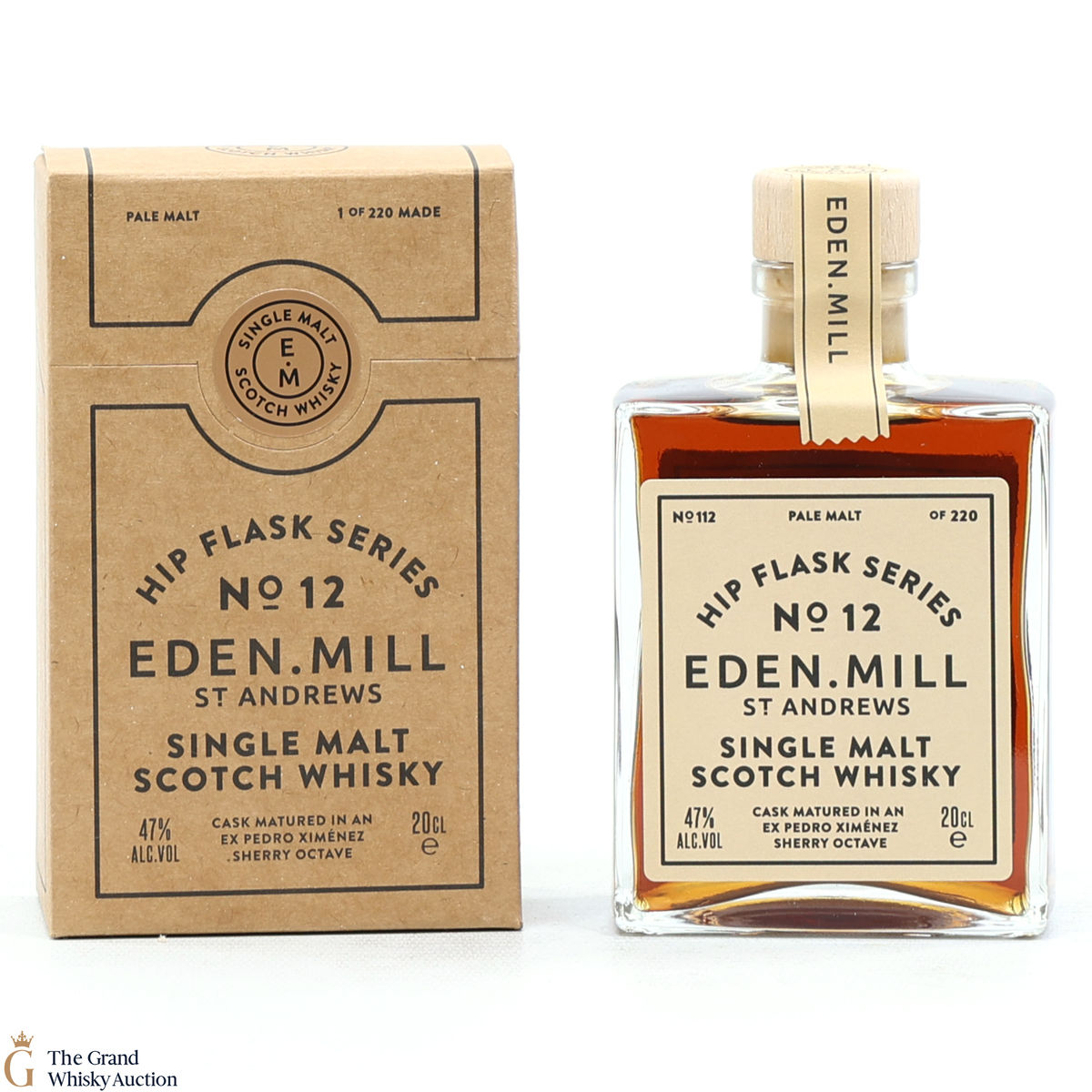 Eden Mill - Hip Flask Series - No.12 Pale Malt (20cl)