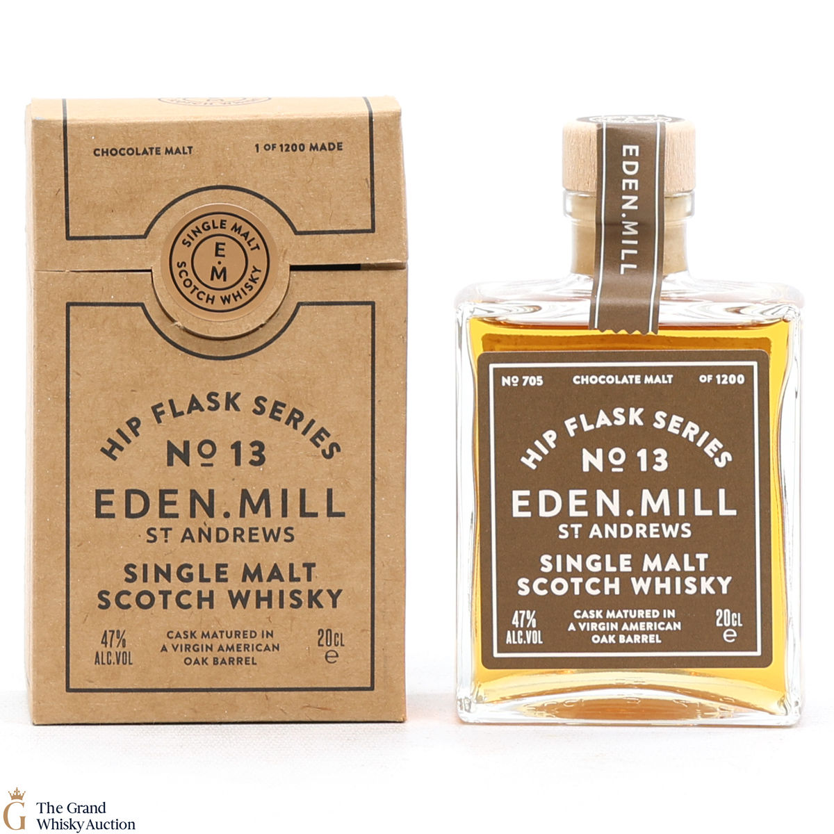 Eden Mill - Hip Flask Series - No.13 Chocolate Malt (20cl)