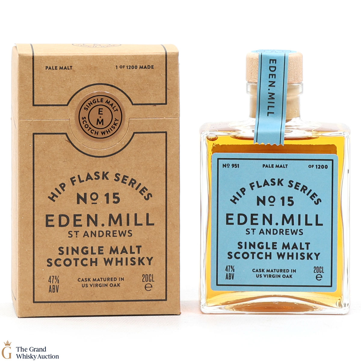 Eden Mill - Hip Flask Series - No.15 Pale Malt (20cl)