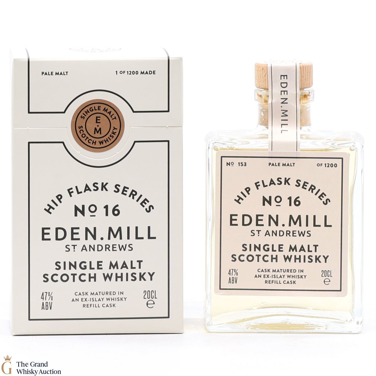 Eden Mill - Hip Flask Series - No.16 Pale Malt (20cl)