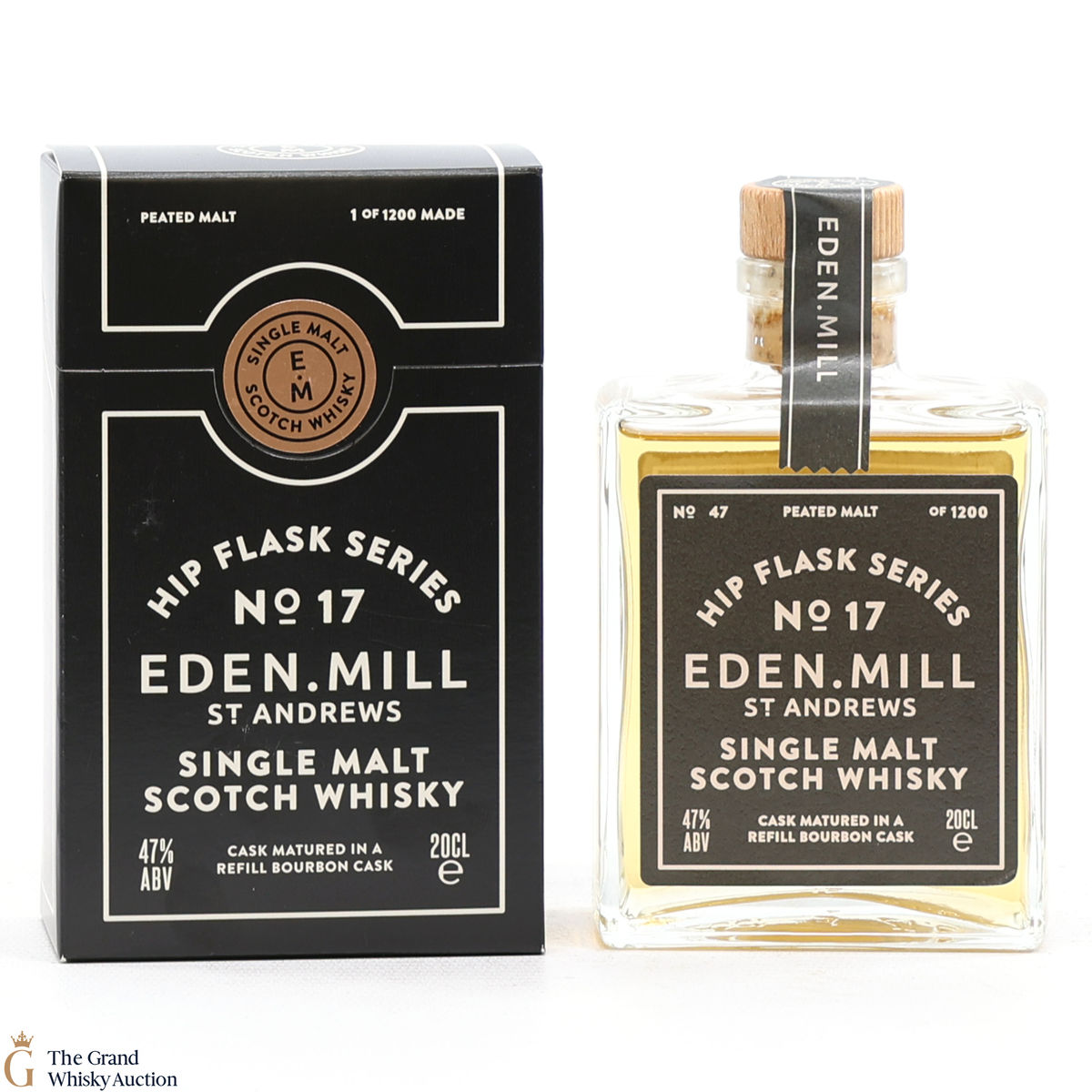 Eden Mill - Hip Flask Series - No.17 Peated Malt (20cl)