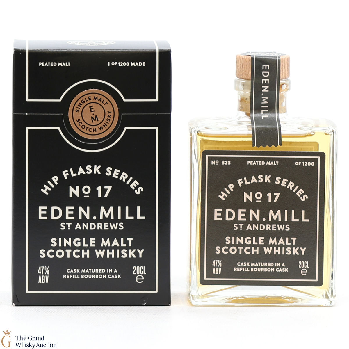 Eden Mill - Hip Flask Series - No.17 Peated Malt (20cl)