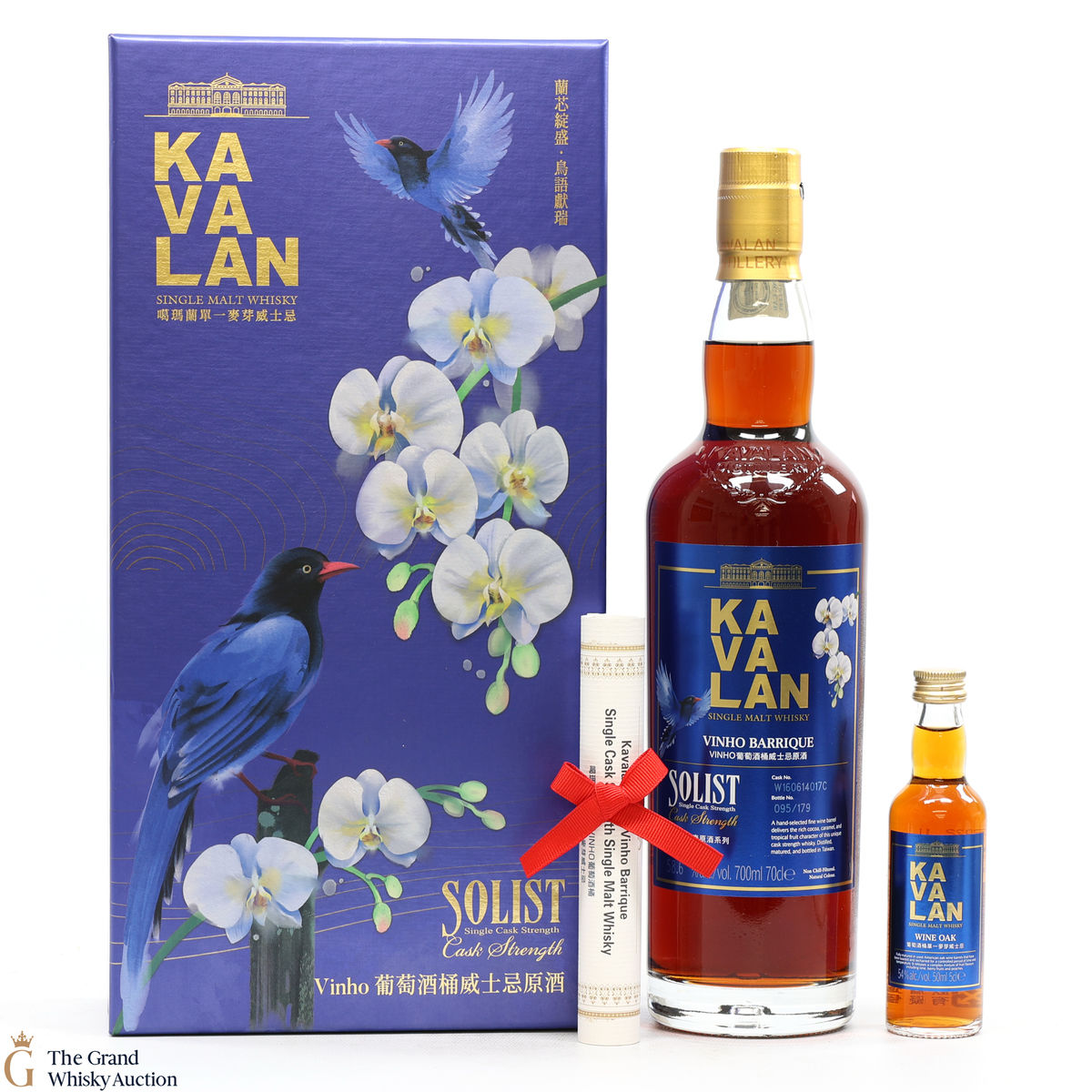 Kavalan - Solist Cask Strength - Vinho Barrique 54.8% (70cl +5cl)