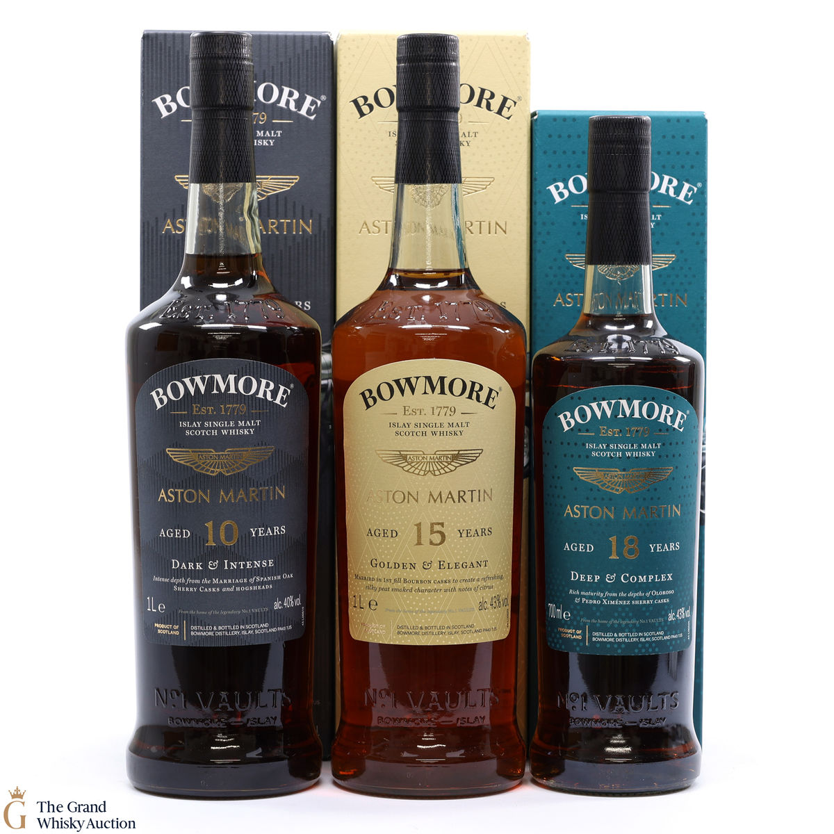 Bowmore - Aston Martin - Edition 4, 5 & 6