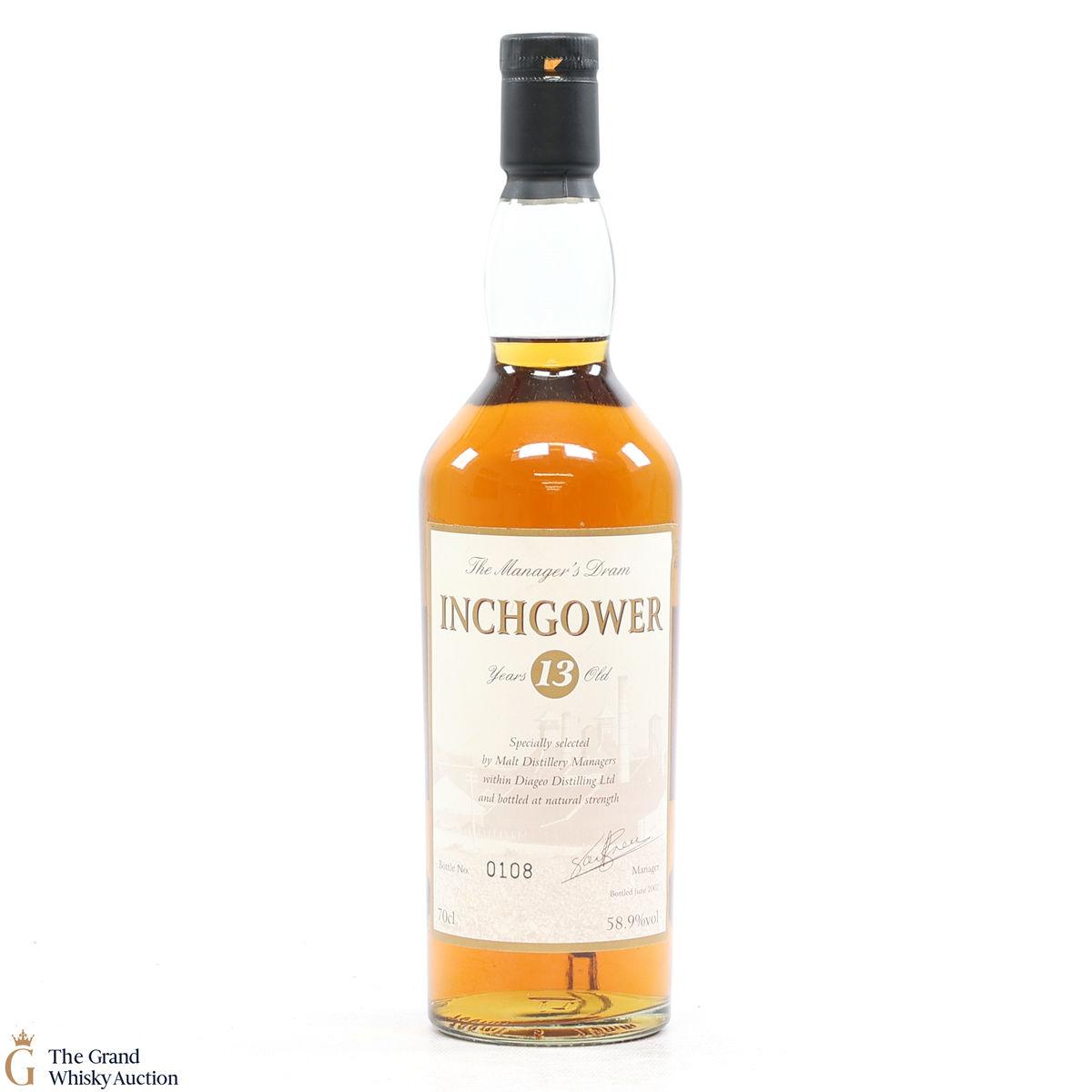 Inchgower -13 Year Old - Manager's Dram 2007