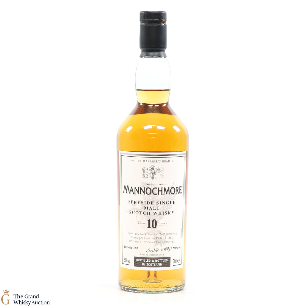 Mannochmore - 10 Year Old - Manager's Dram 2018