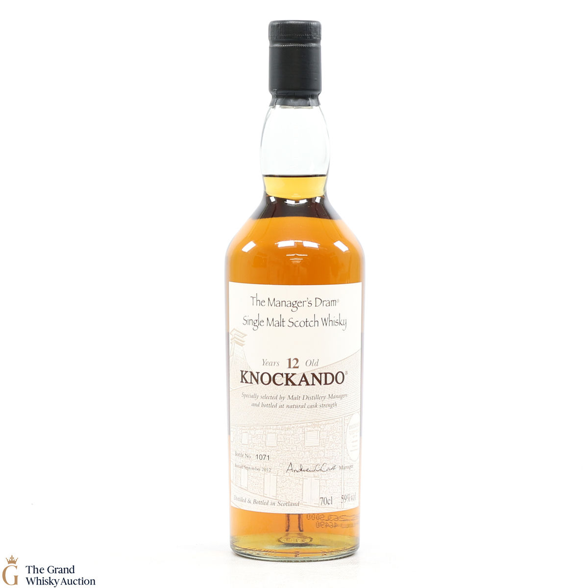 Knockando - 12 Year Old - Manager's Dram 2012