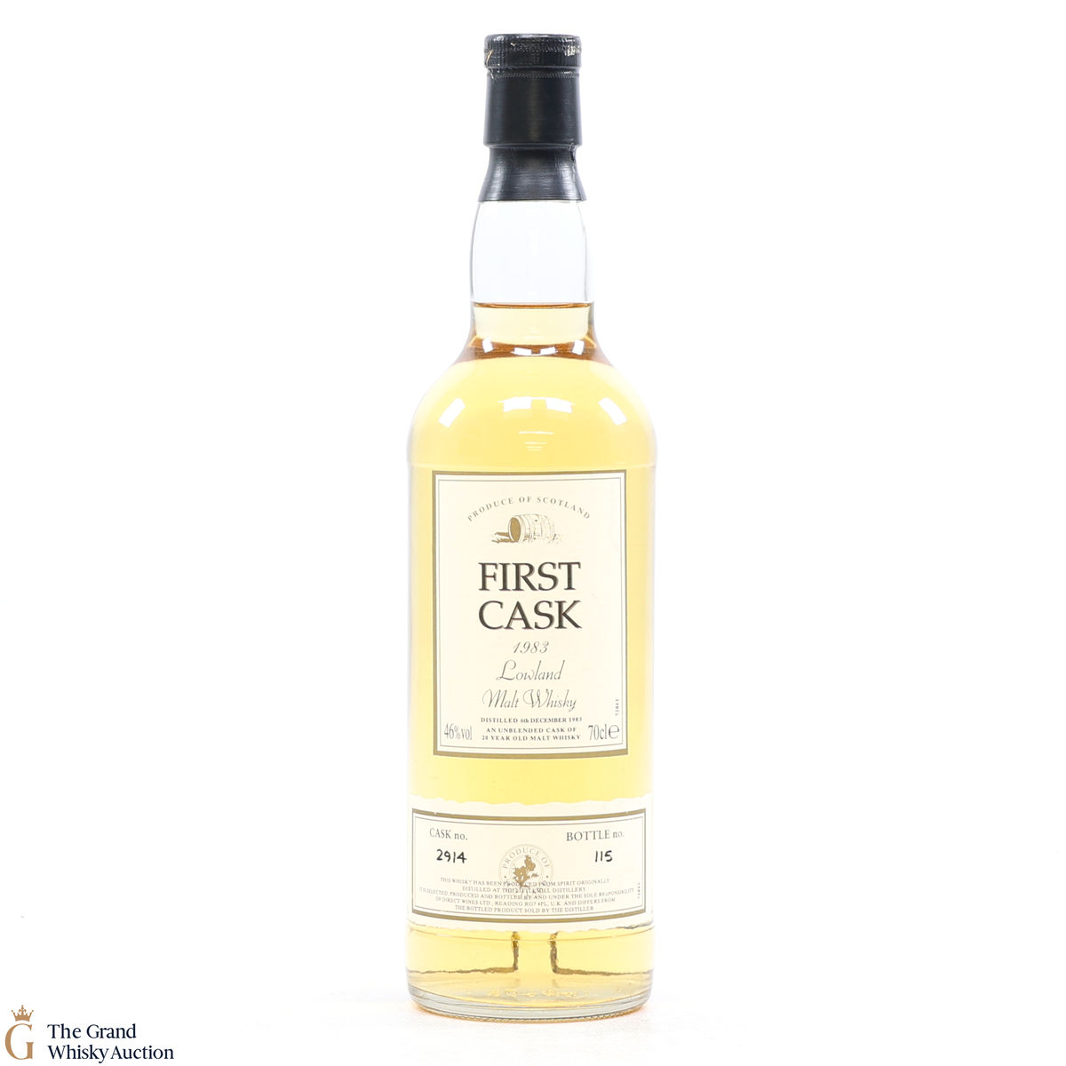 Littlemill - 20 Year Old 1983 First Cask #2914
