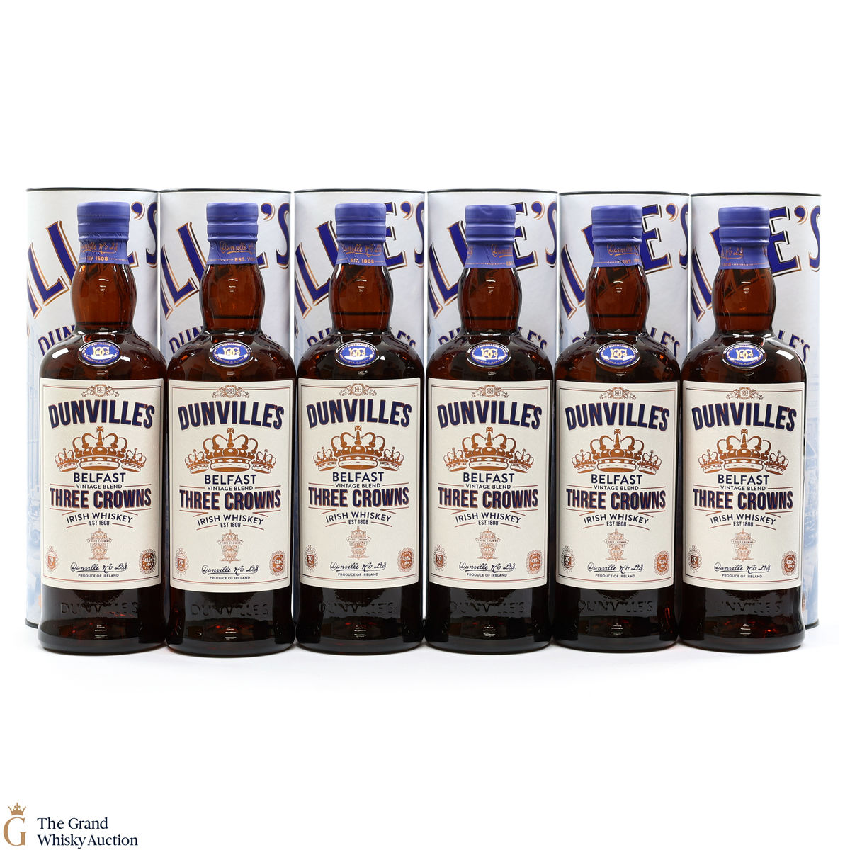 Dunville's - Three Crowns-  Vintage Blend (6 x 70cl)