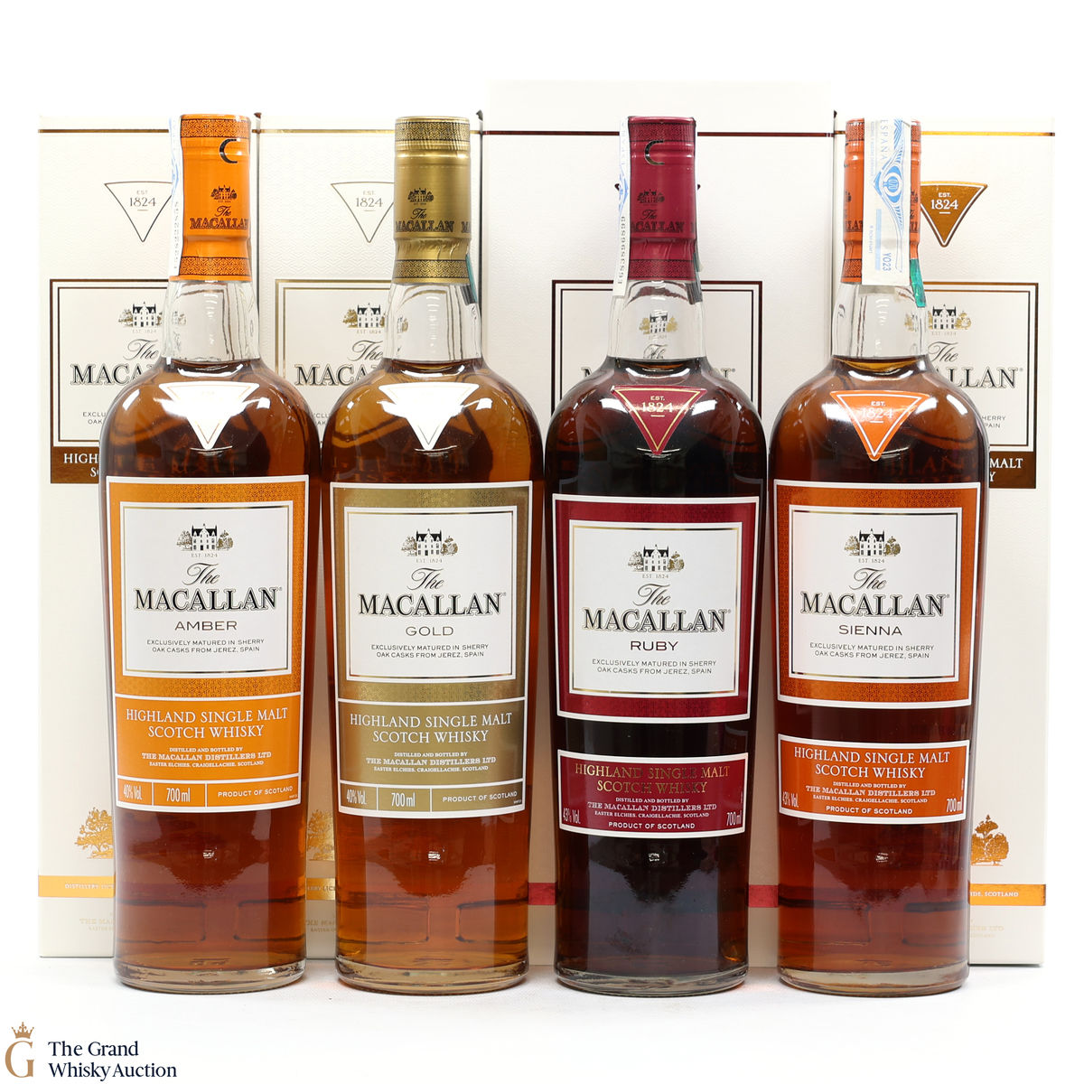 Macallan - The 1824 Series (4 x 70cl)