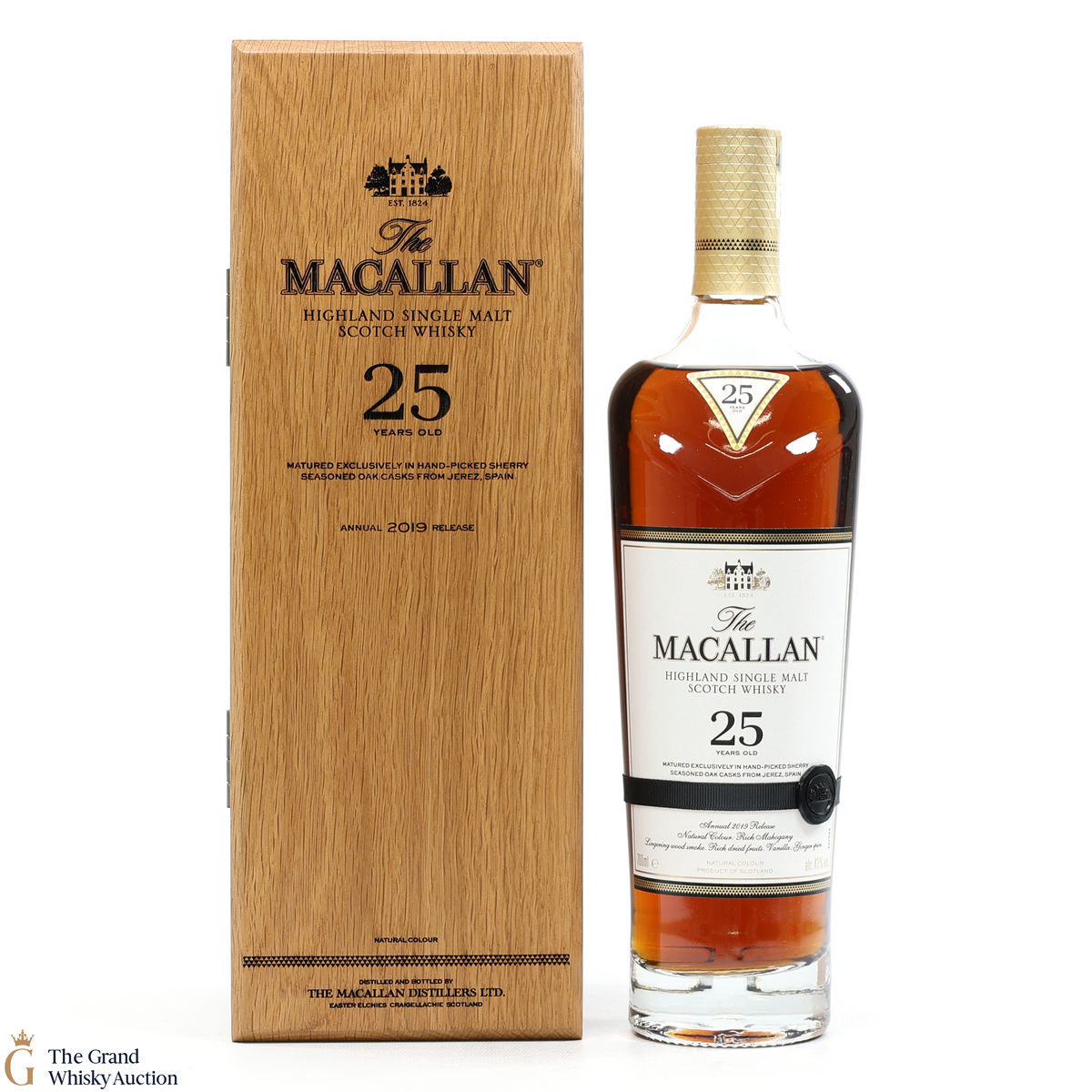 Macallan - 25 Year Old - Sherry Oak - 2019