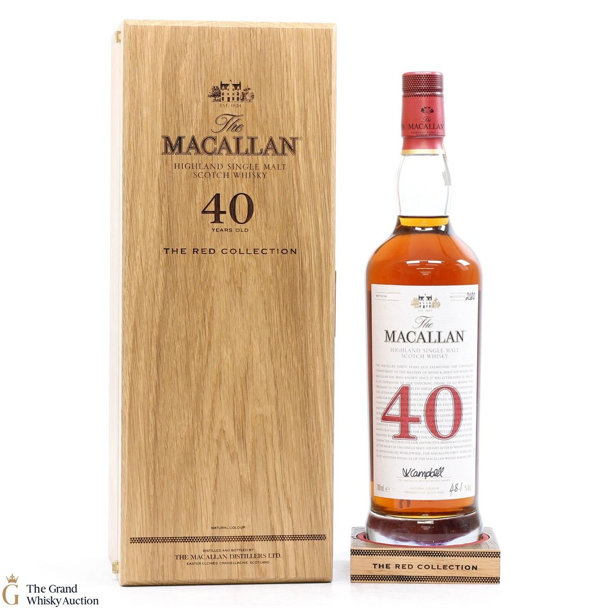 Macallan - 40 Year Old - The Red Collection