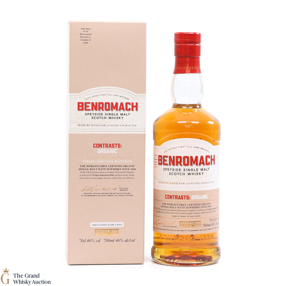 Benromach - 8 Year Old Organic 2013 - 2022