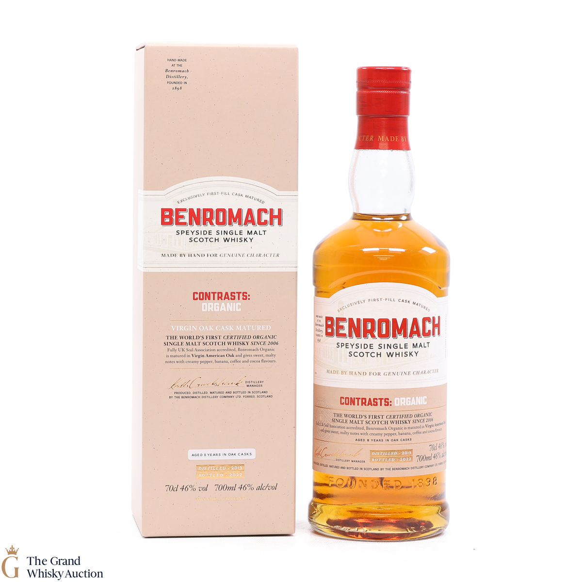 Benromach - 8 Year Old Organic 2013 - 2022