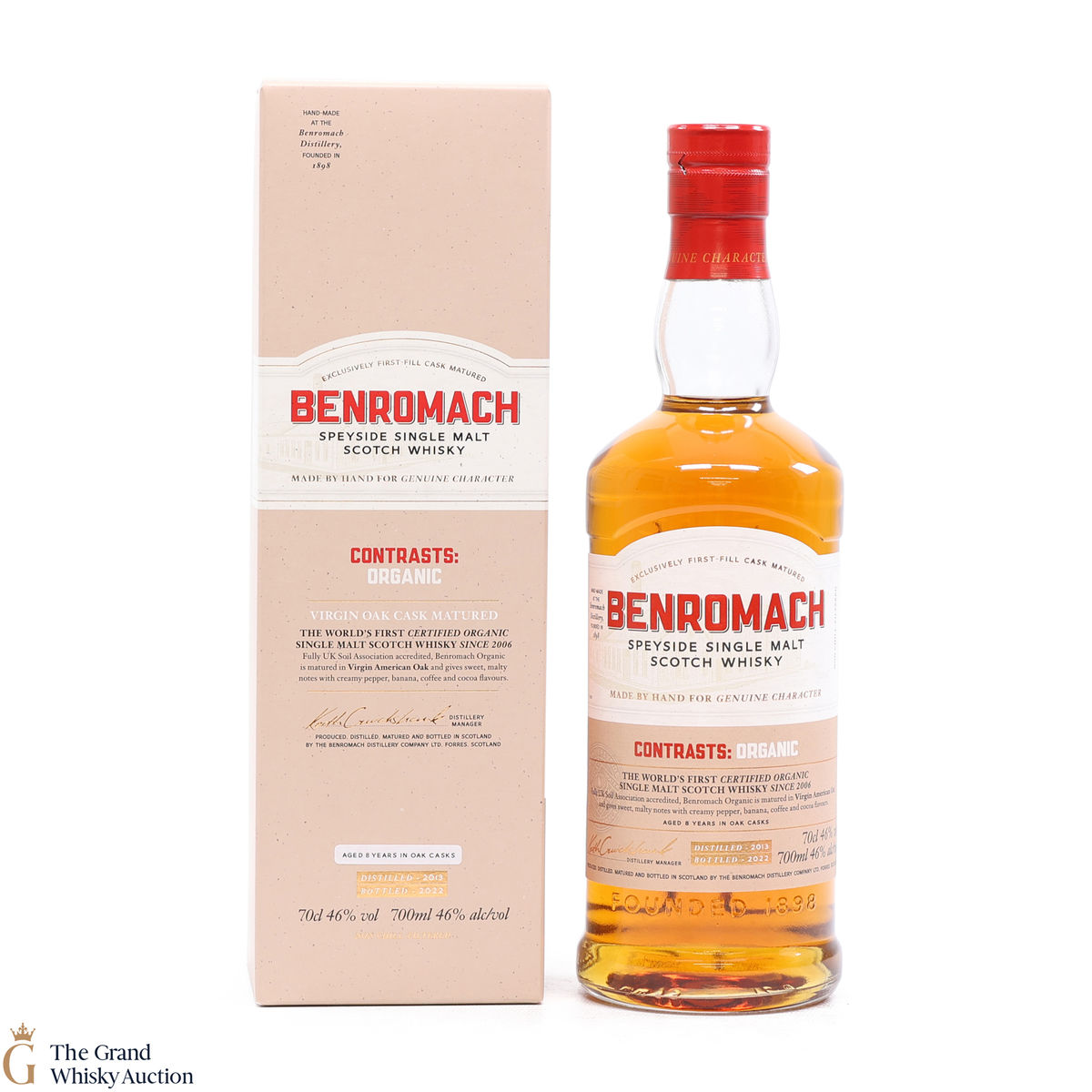 Benromach - 8 Year Old Organic 2013 - 2022