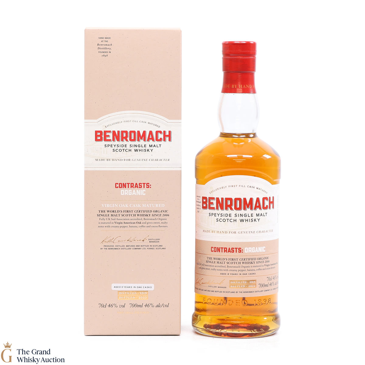 Benromach - 8 Year Old Organic 2013 - 2022
