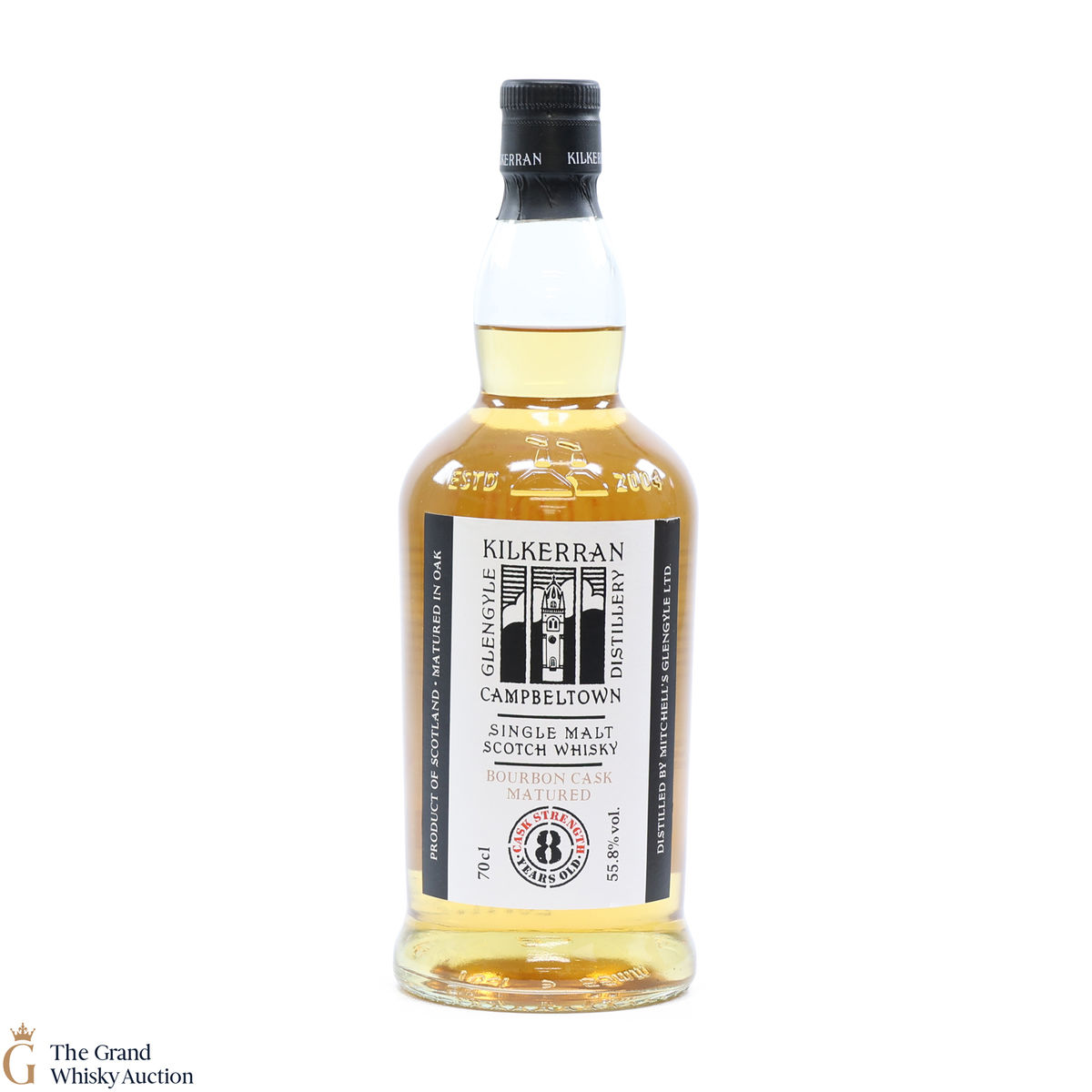 Kilkerran - 8 Year Old - Bourbon Oak 2022 - Cask Strength 55.8%