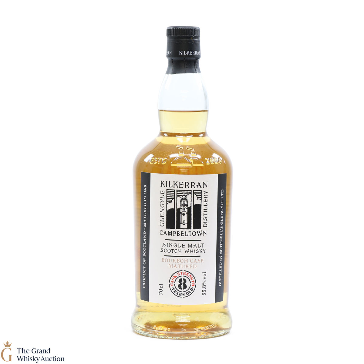 Kilkerran - 8 Year Old - Bourbon Oak 2022 - Cask Strength 55.8%