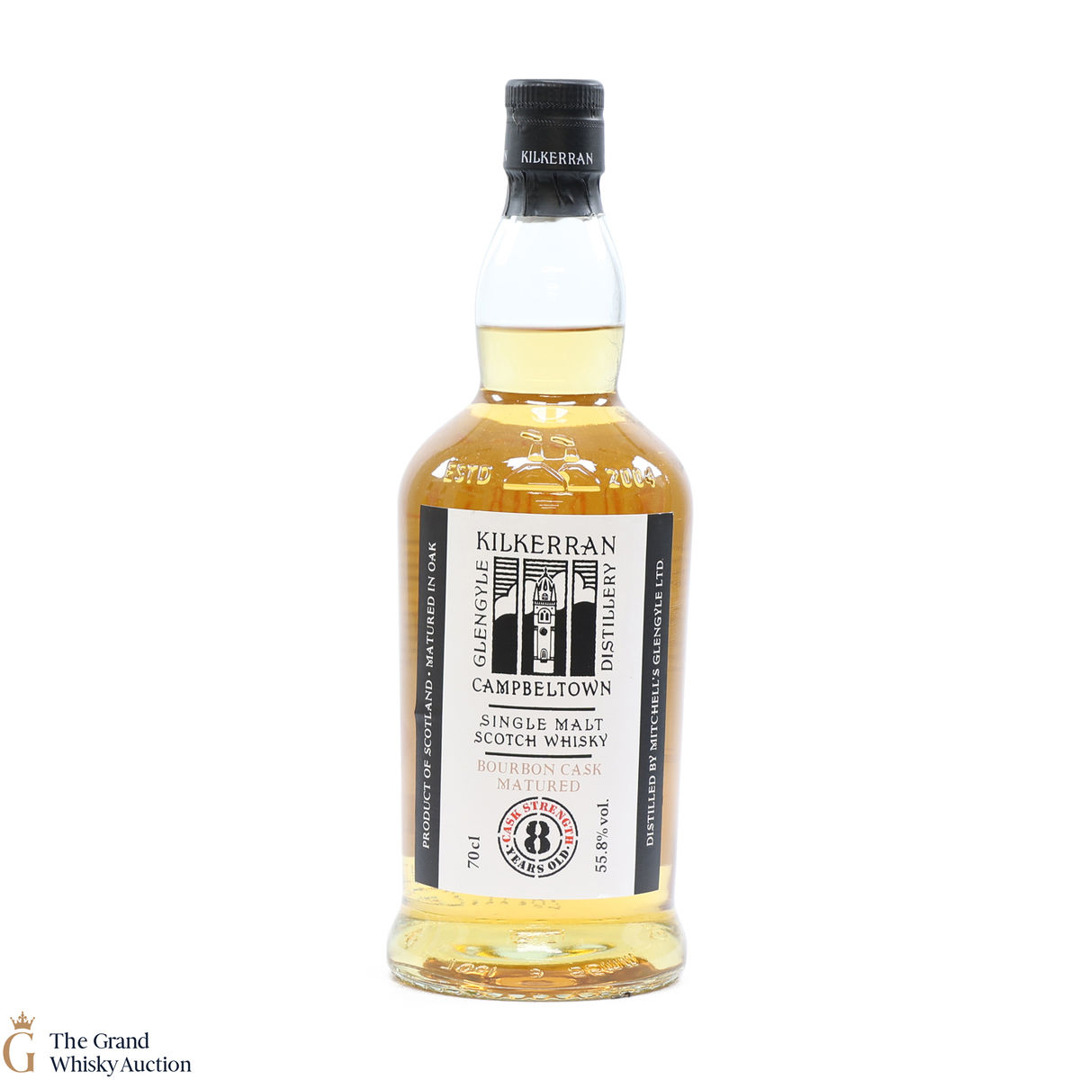 Kilkerran - 8 Year Old - Bourbon Oak 2022 - Cask Strength 55.8%
