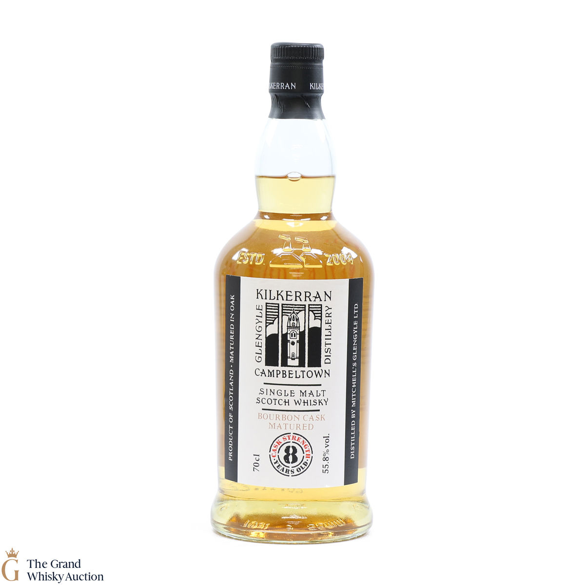 Kilkerran - 8 Year Old - Bourbon Oak 2022 - Cask Strength 55.8%