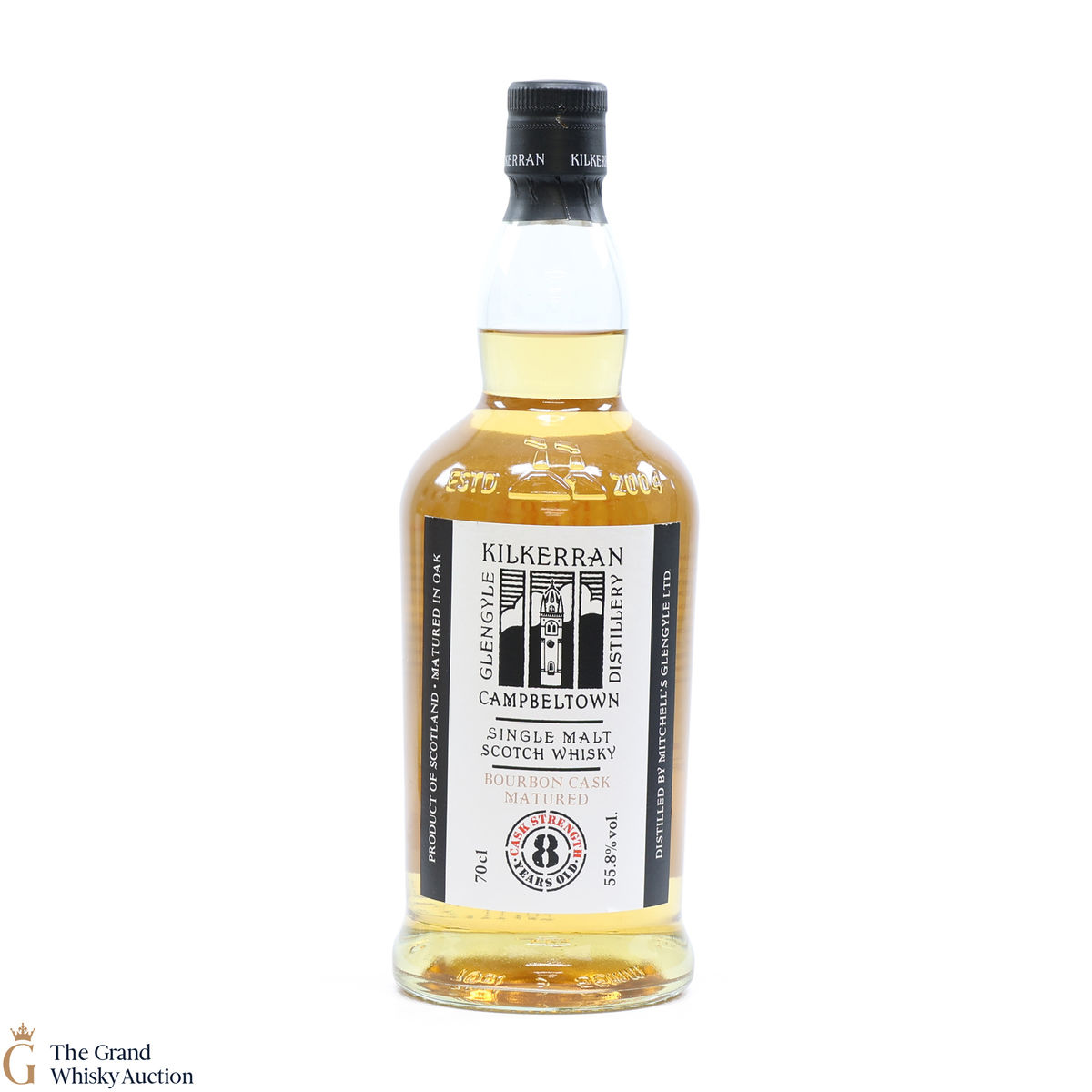 Kilkerran - 8 Year Old - Bourbon Oak 2022 - Cask Strength 55.8%