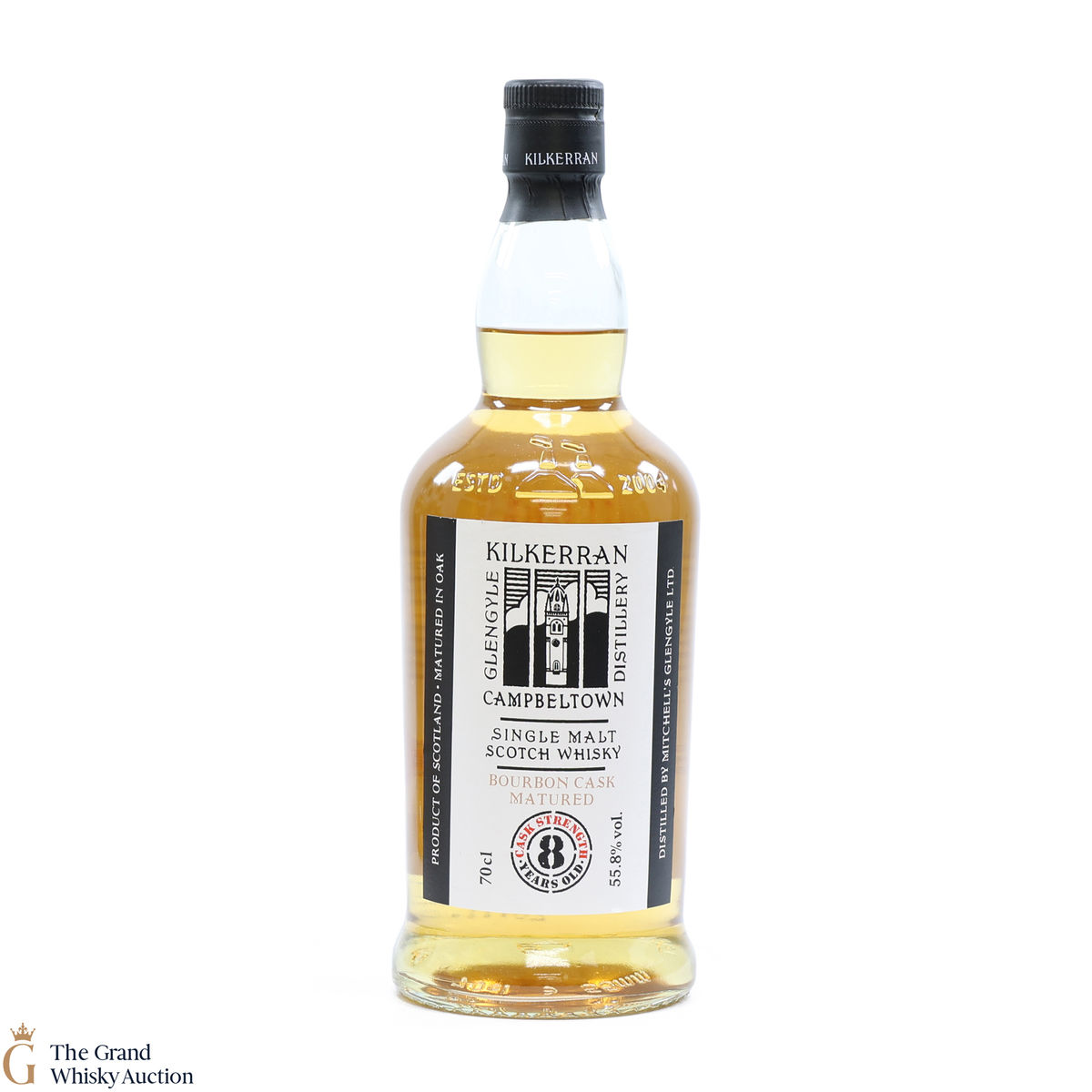 Kilkerran - 8 Year Old - Bourbon Oak 2022 - Cask Strength 55.8%