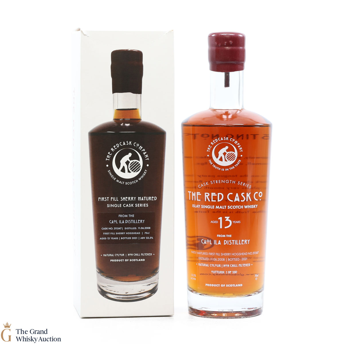 Caol Ila - 13 Year Old 2008 - The Red Cask Co