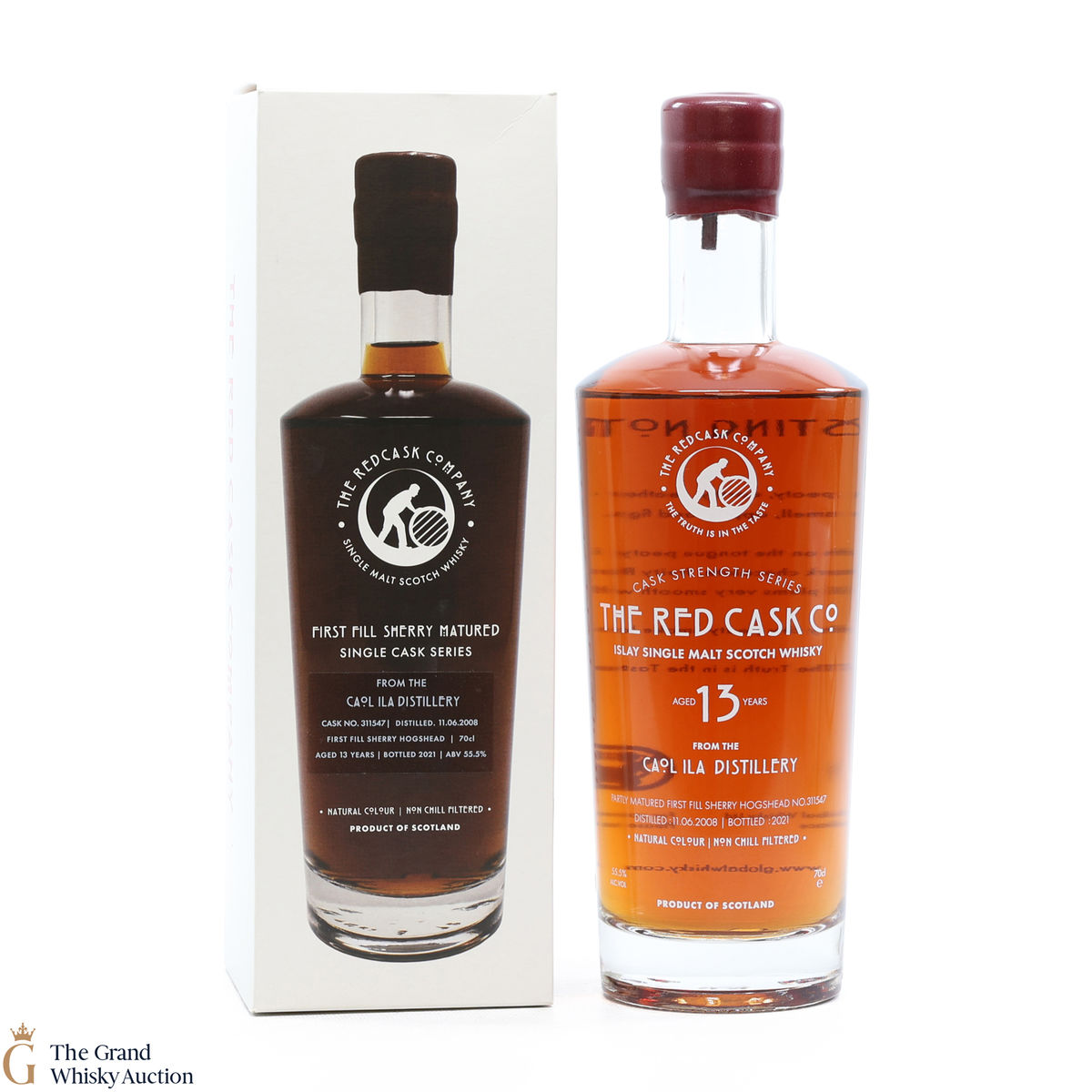 Caol Ila - 13 Year Old 2008 - The Red Cask Co