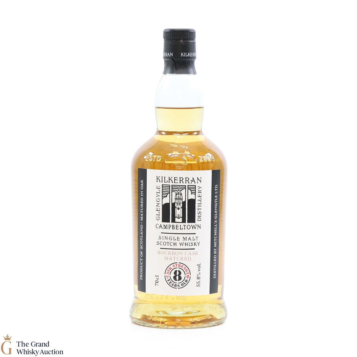 Kilkerran - 8 Year Old - Bourbon Oak 2022 - Cask Strength 55.8%