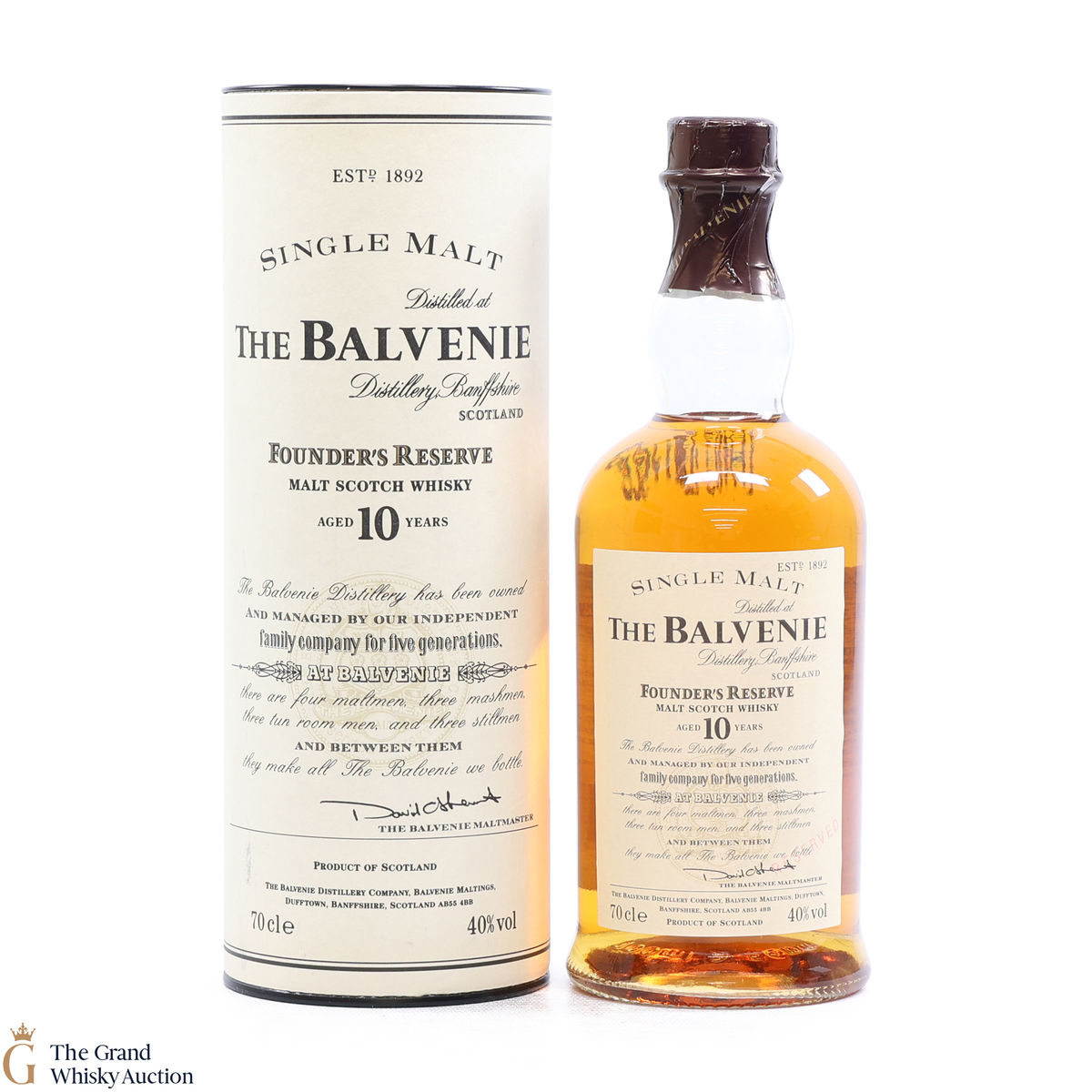 Balvenie - 10 Year Old - Founder's Reserve 