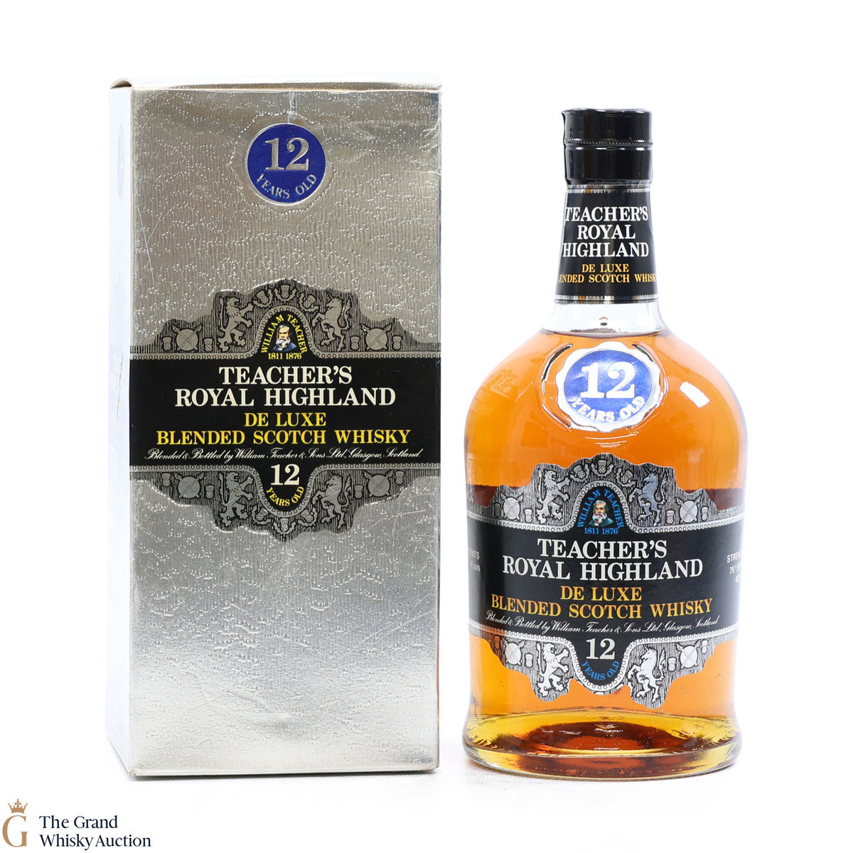 Teacher's - 12 Year Old Royal Highland Delux 75cl