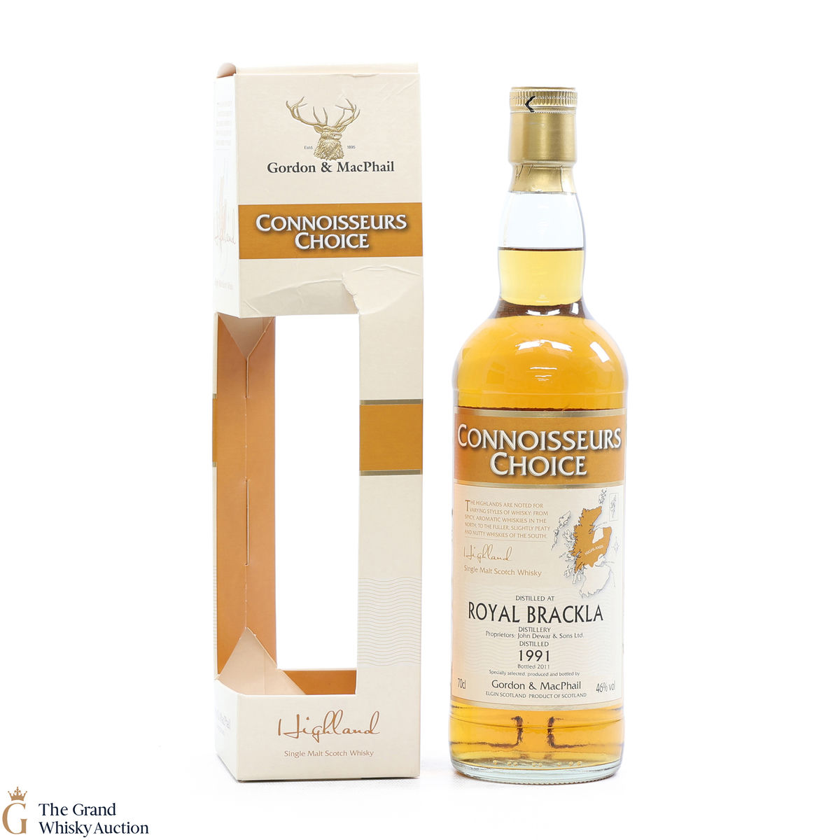Royal Brackla - 1991 Gordon & MacPhail Connoisseurs Choice 2011