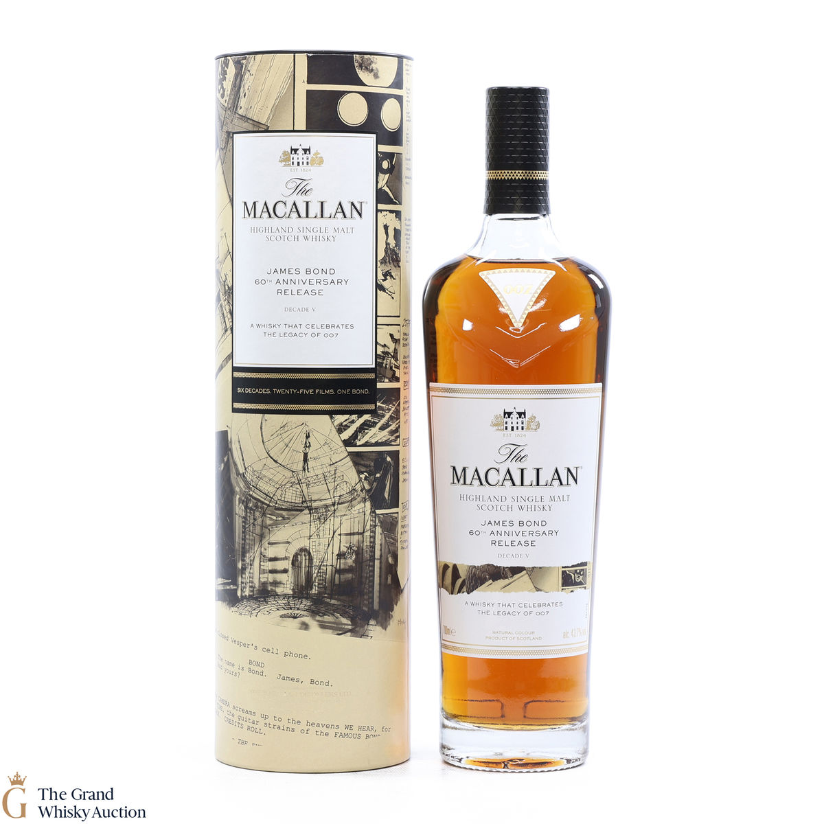 Macallan - James Bond 60th Anniversary - Decade V