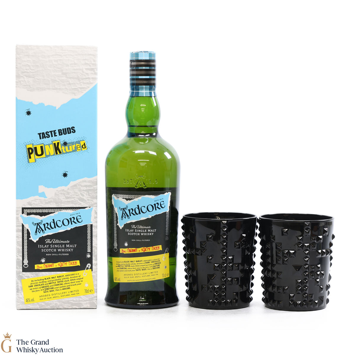 Ardbeg - Ardcore - Limited Edition & Glasses x2