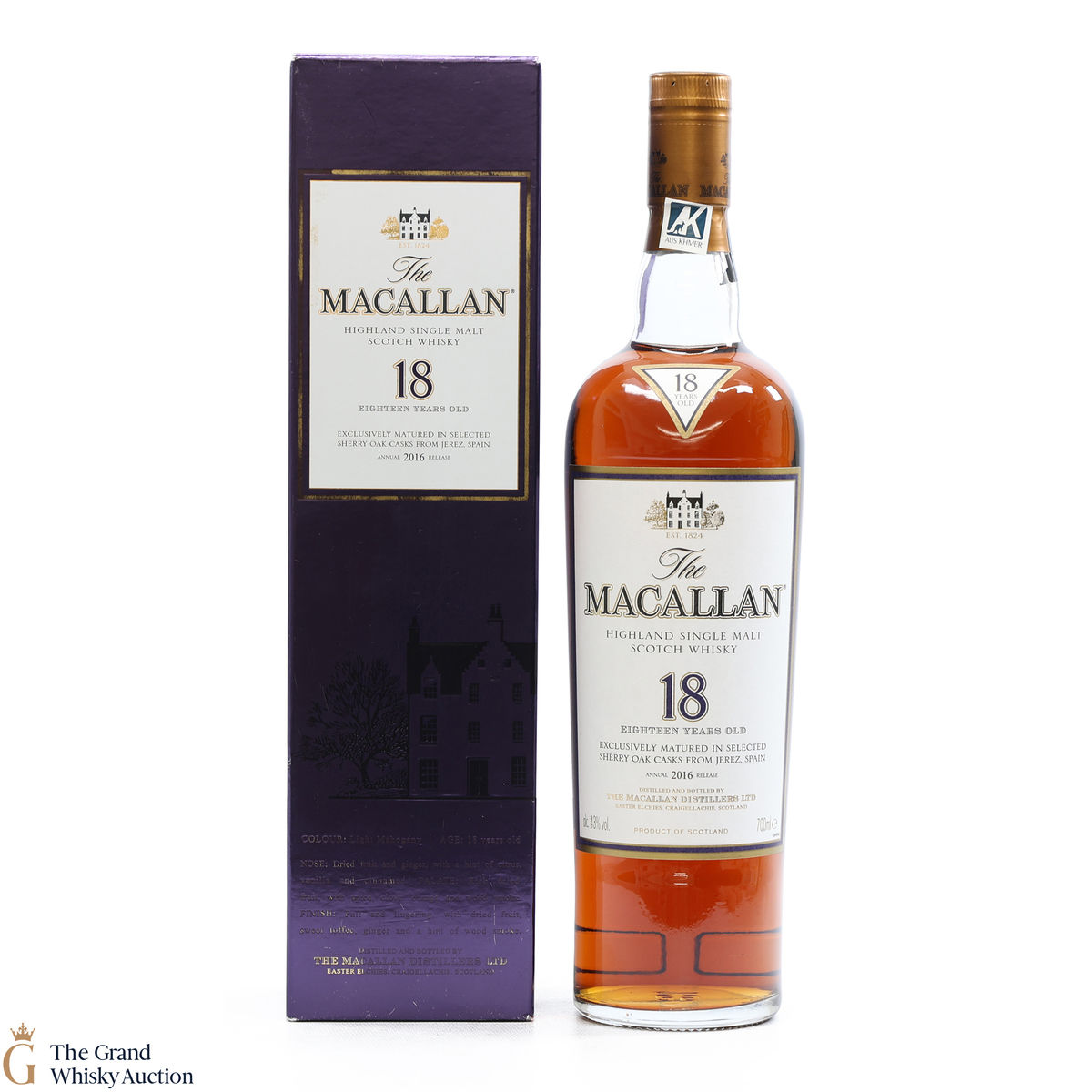 Macallan - 18 Year Old - 2016 Release