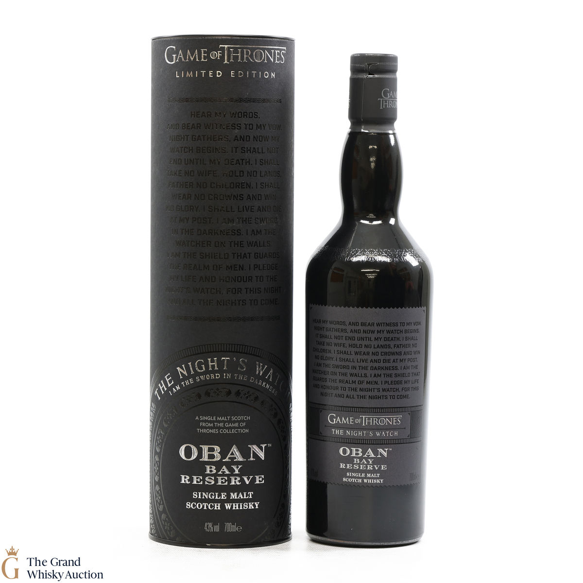 Oban - Bay Reserve - The Night's Watch - Game of Thrones