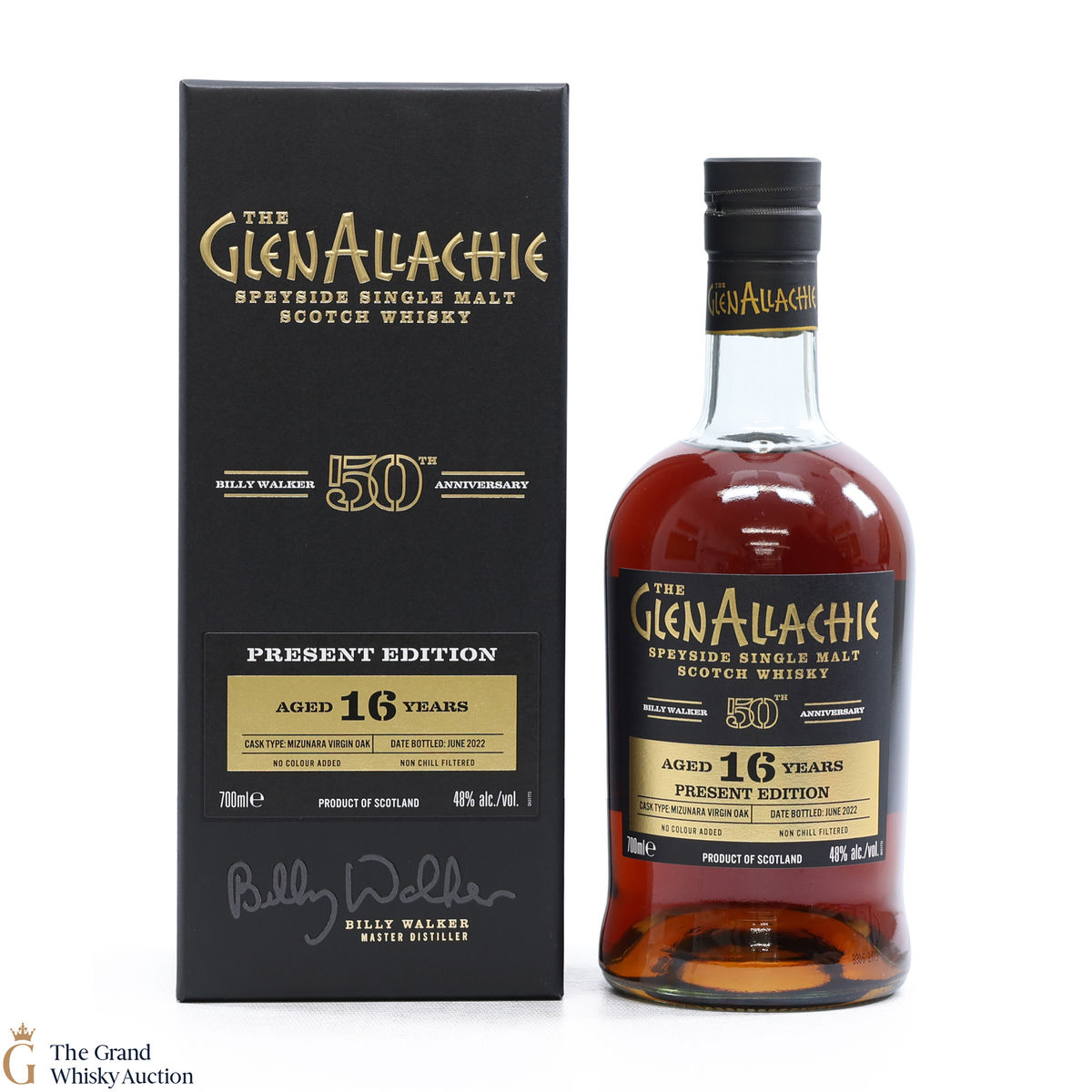 Glenallachie - 16 Year Old - Billy Walker 50th Anniversary - Present Edition