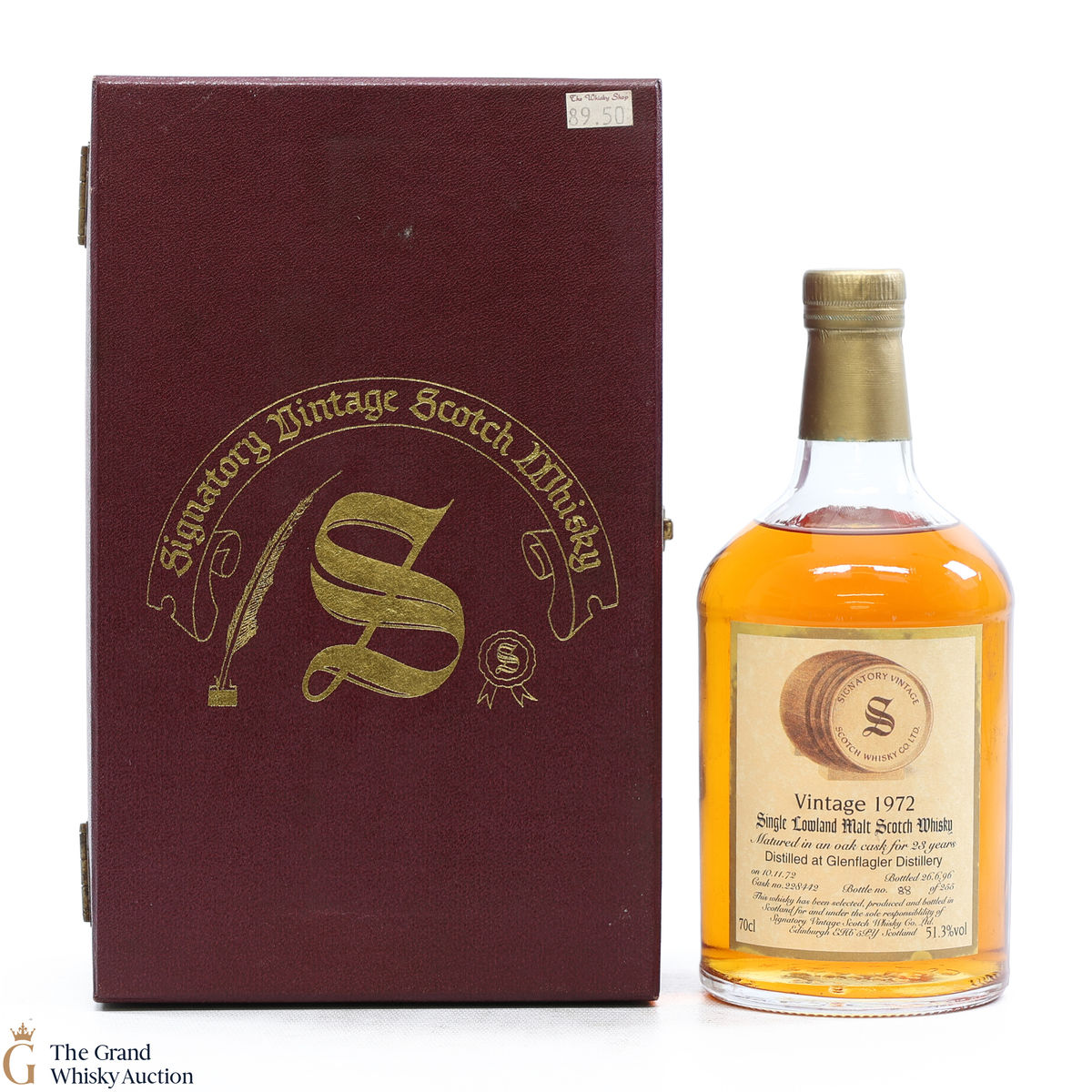 Glenflagler - 23 Year Old 1972 - Signatory Vintage