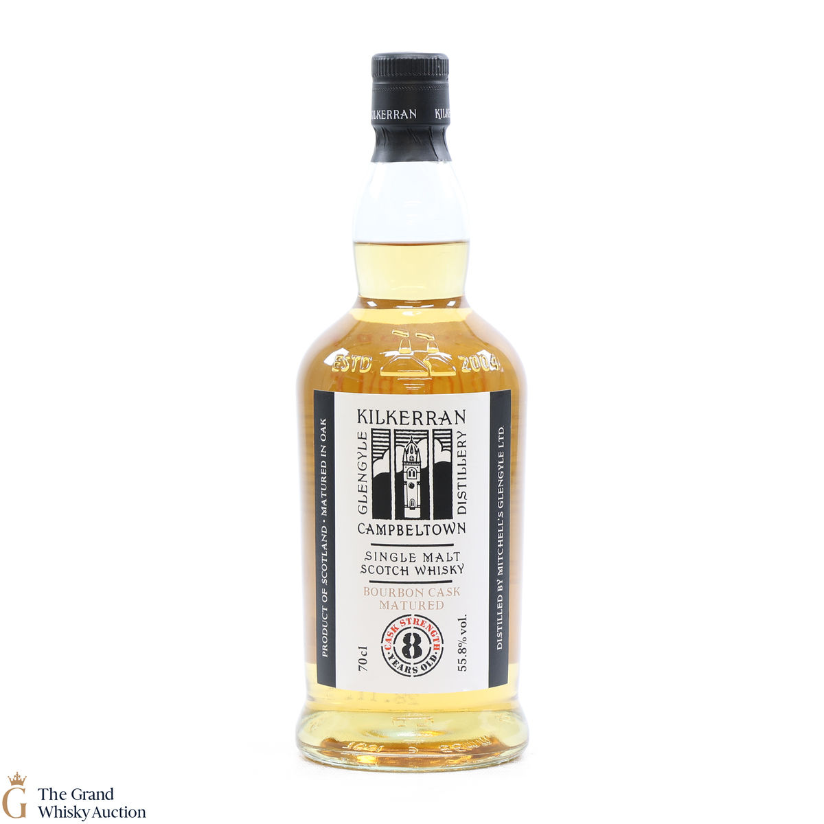 Kilkerran - 8 Year Old - Bourbon Oak 2022 - Cask Strength 55.8%