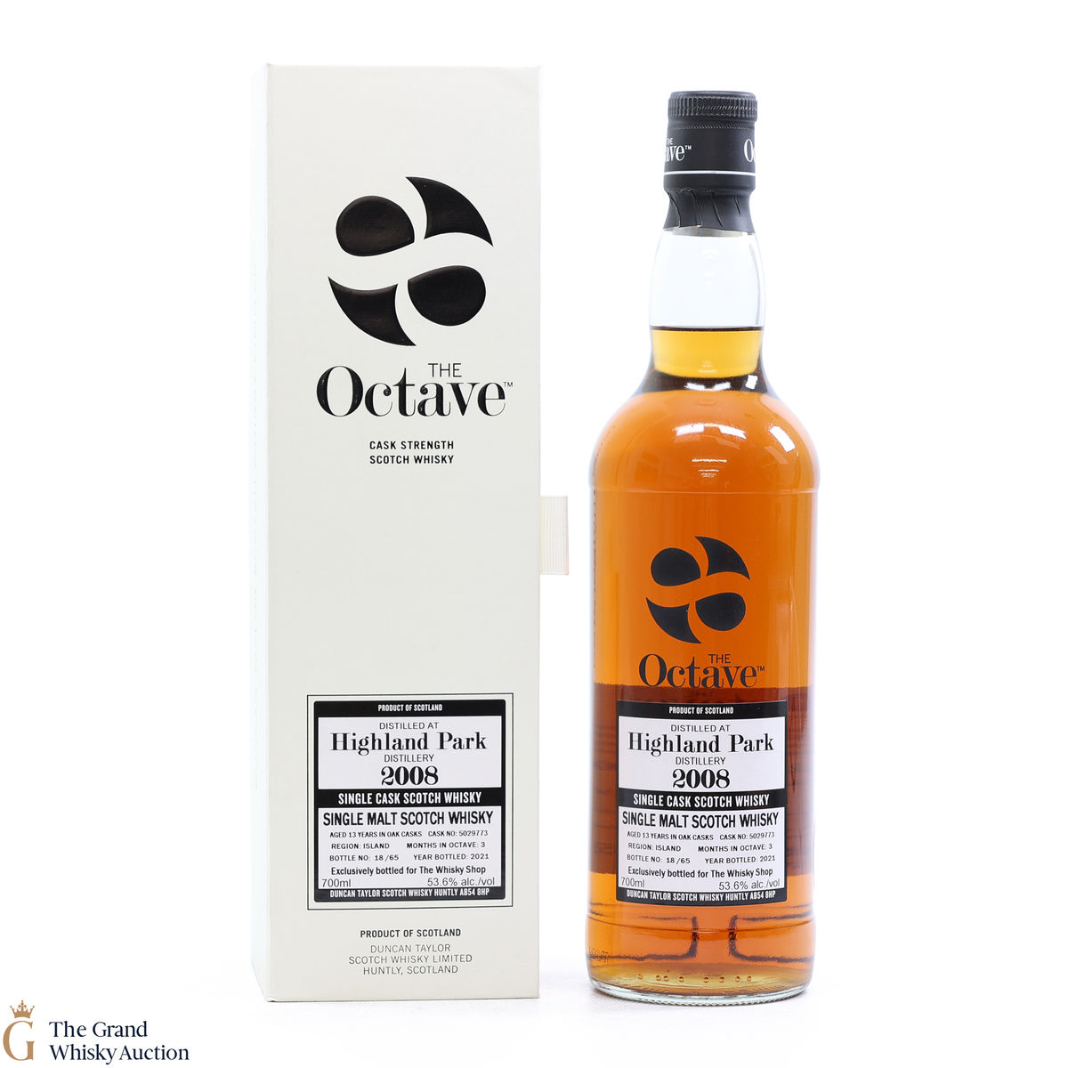 Highland Park - 13 Year Old 2008 - The Octave - The Whisky Shop Exclusive 