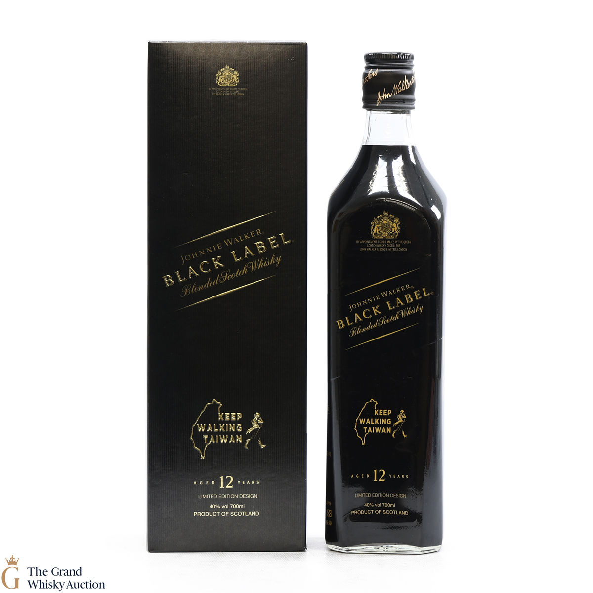 Johnnie Walker - 12 Year Old-  Black Label - Keep Walking Taiwan