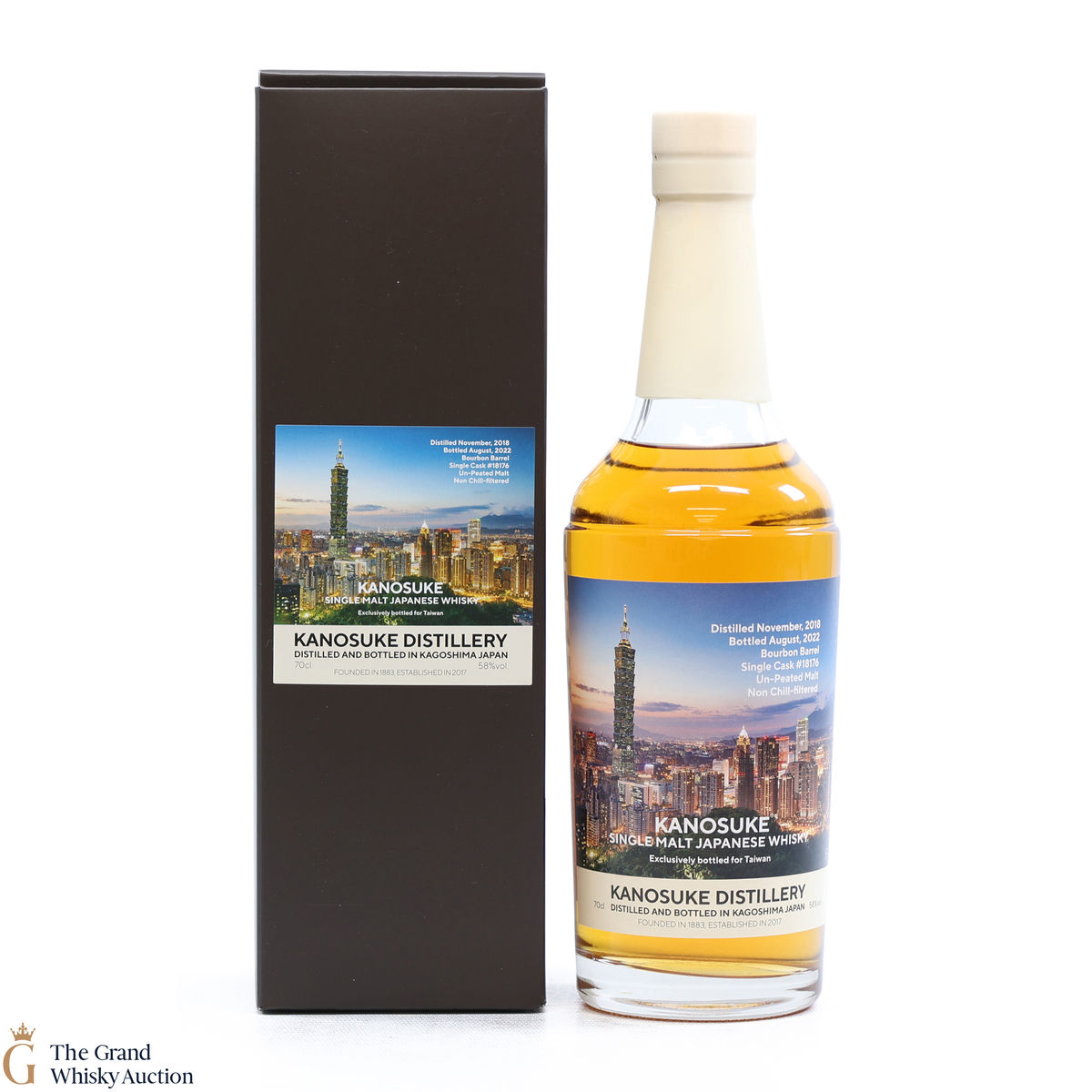 Kanosuke - 2018 Single Cask #18176 - Taiwan Exclusive