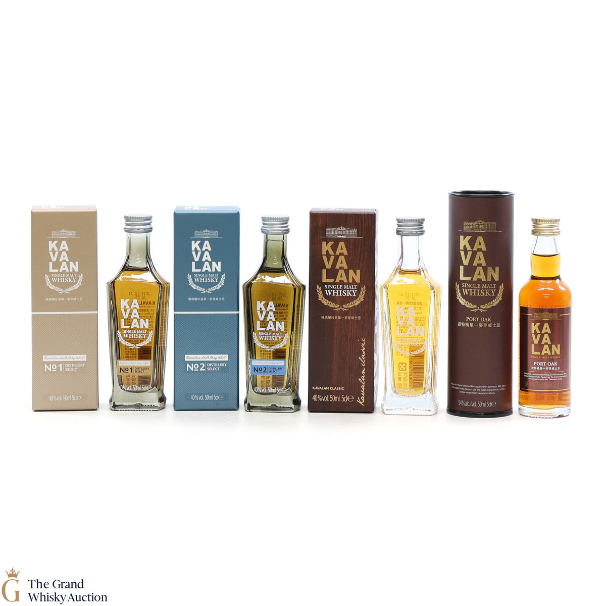 Kavalan - Assorted Minis (4 x 5cl)