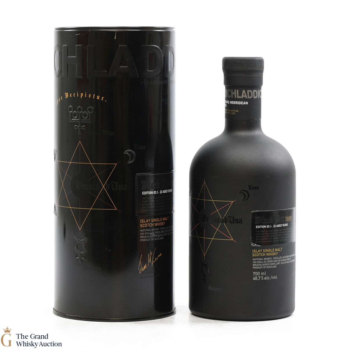 Bruichladdich - 22 Year Old - Black Art - Edition 3.1 1989