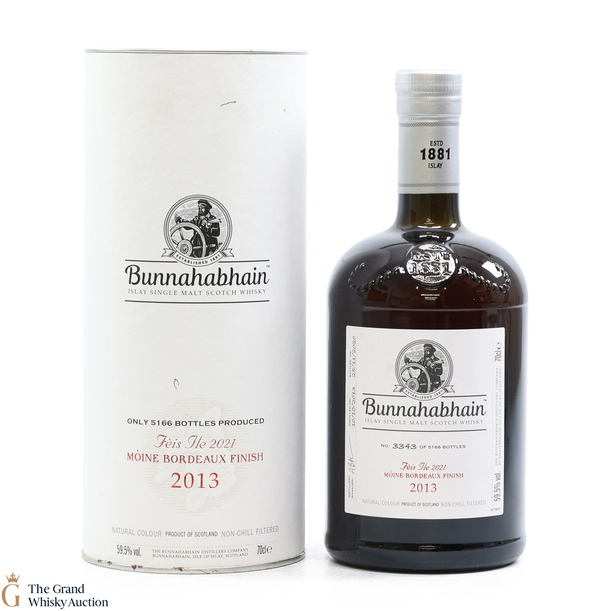 Bunnahabhain - Moine Bordeaux Finish 2013 - Feis Ile 2021