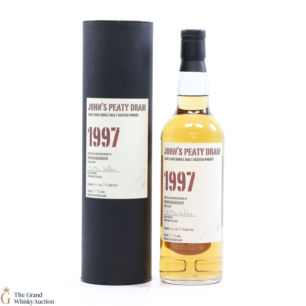 Bunnahabhain - 1997 Single Cask #5911 - John's Peaty Dram