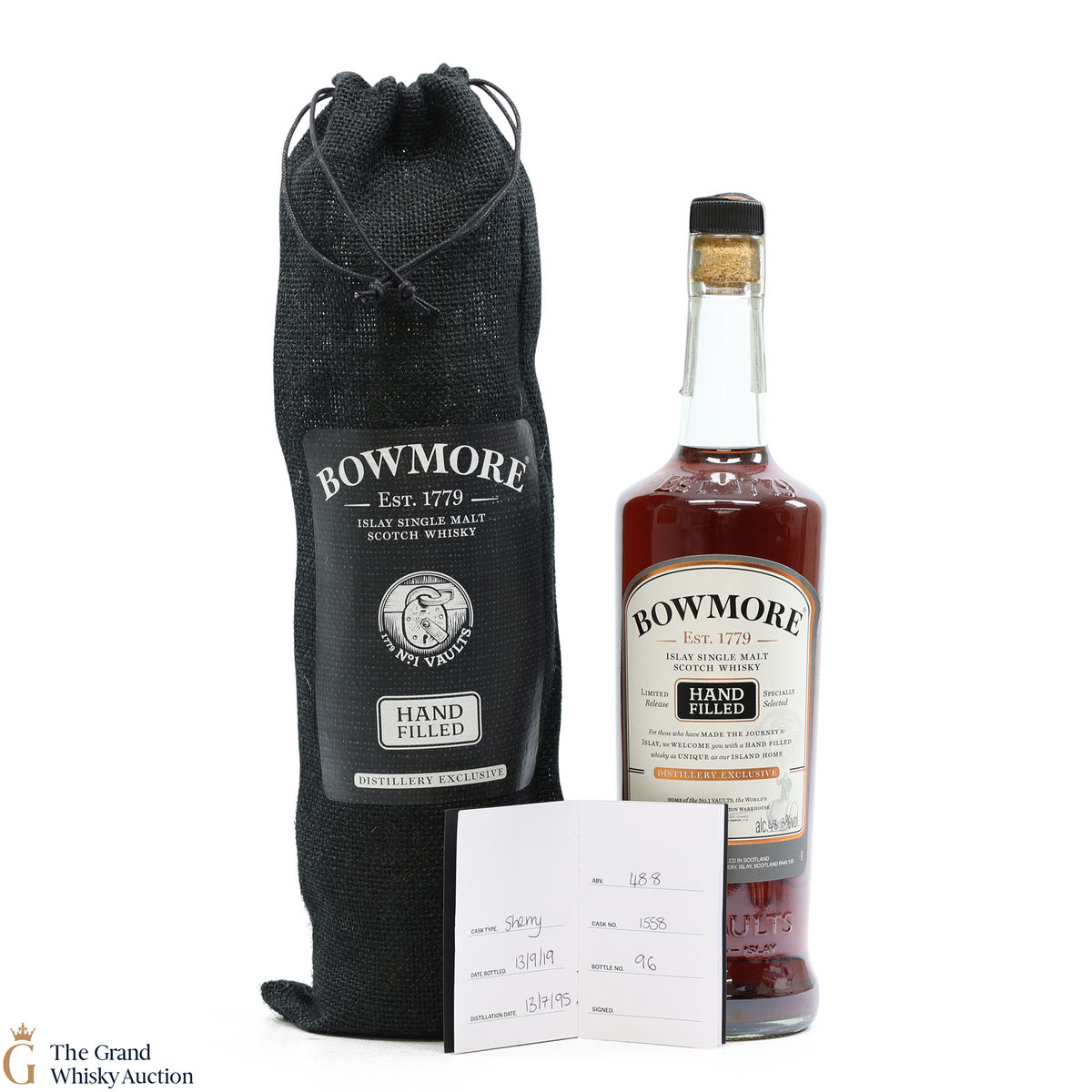 Bowmore - 24 Year Old 1995 - 2019 Hand Fill - Sherry Cask #1558
