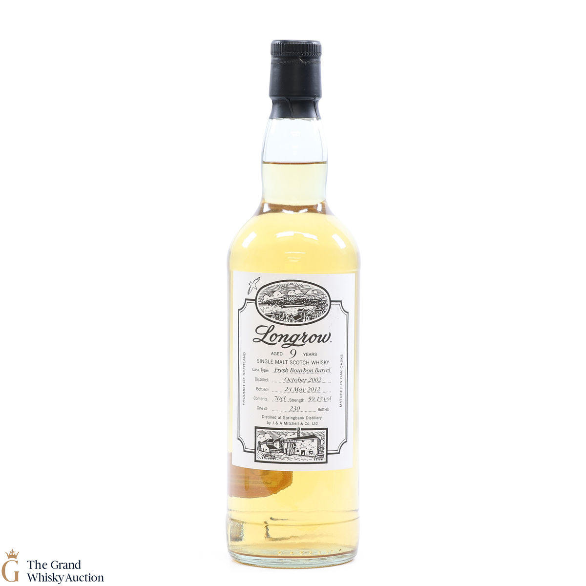 Longrow - 9 Year Old 2002 - Fresh Bourbon Barrel 2012